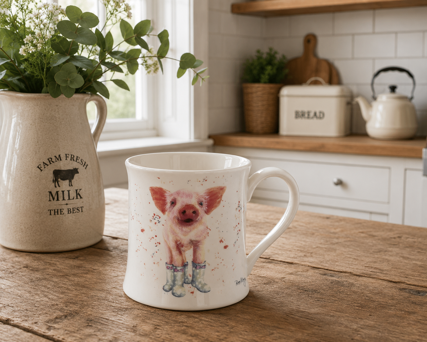 Penelope Pig, Bree Merryn Mug