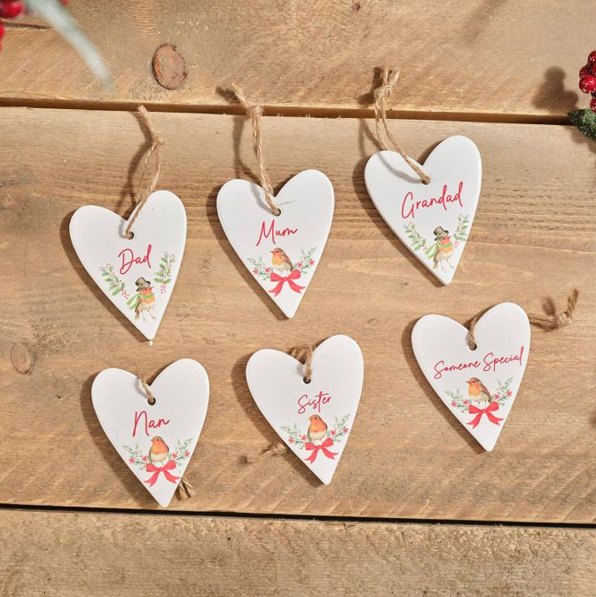 Robin Ceramic Hanger, 6 designs