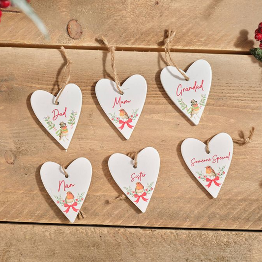Robin Ceramic Hanger, 6 designs