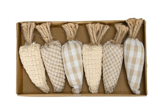 Set 6, Fabric Carrots