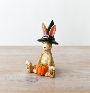 Sitting Witch Pumpkin Rabbit