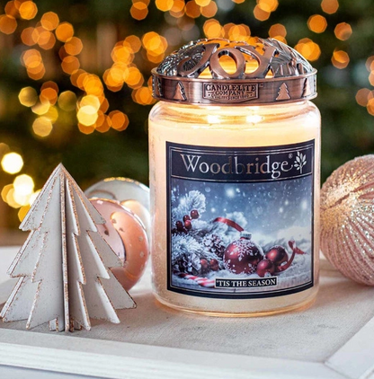 Woodbridge Double Wick Candle, Various Scents