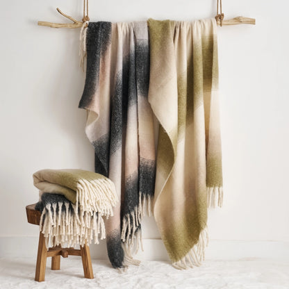 Ombre Soft Fringe Blanket, 2 colours