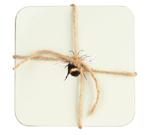 Bee Coasters, set 4