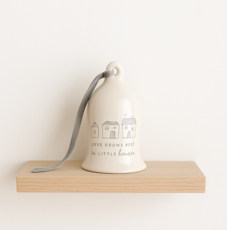 Ceramic Bell, Little Houses
