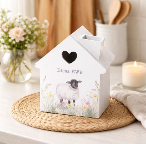 Bless Ewe Tissue Box