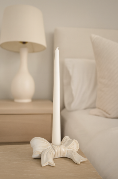 Bow Candle Holder