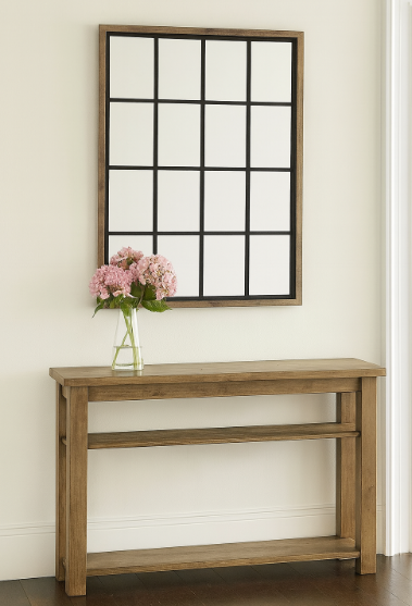 Brown Window Mirror