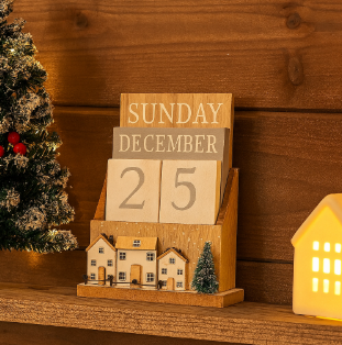 Scandi Village Winter Calendar