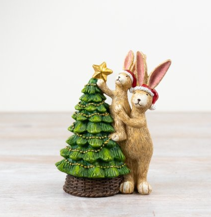 Jasper & Bonnie Christmas Tree Ornament