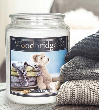 Woodbridge Double Wick Candle, Various Scents