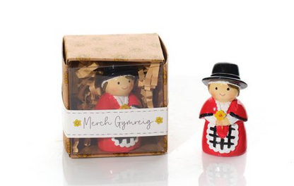 Welsh Lady Orament with box
