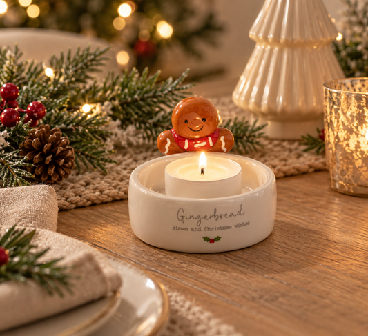 Gingerbread wishes, Tealight holder