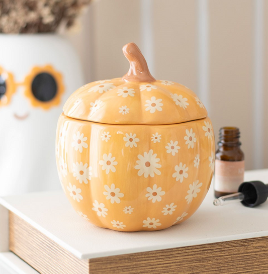 Daisy Pumpkin Oil Burner