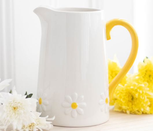 Daisy Ceramic Jug