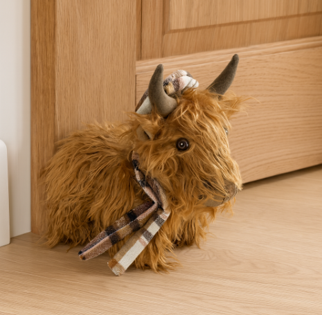 Highland Cow Doorstop