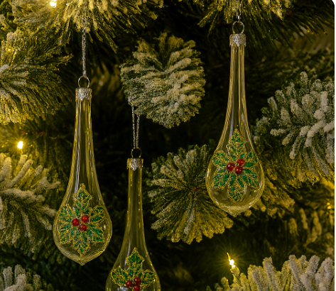 Holly Droplets, set 4