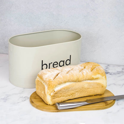 Cream Canister Set with Bread Bin