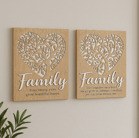 Tree of Life Mirror Sign, 2 designs