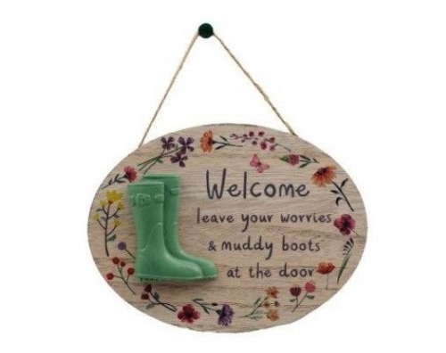 Welcome Garden Sign