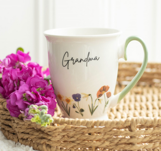 Grandma Flower Mug