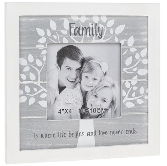 Grey Family, Photo Frame