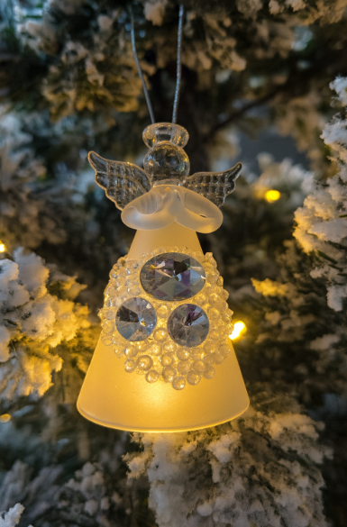 Jewelled Glass Angel