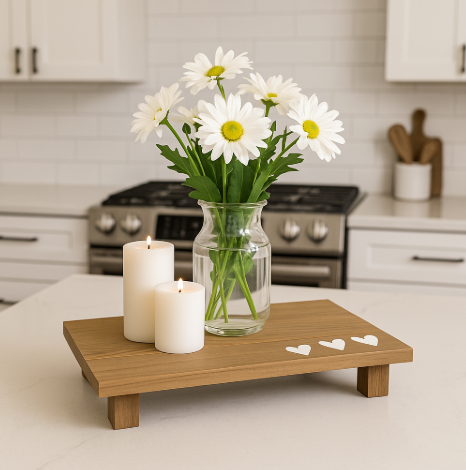 Rustic Tray on Legs