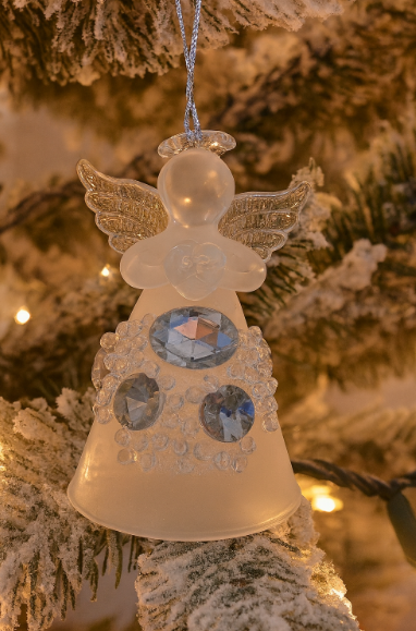 Jewelled Glass Angel