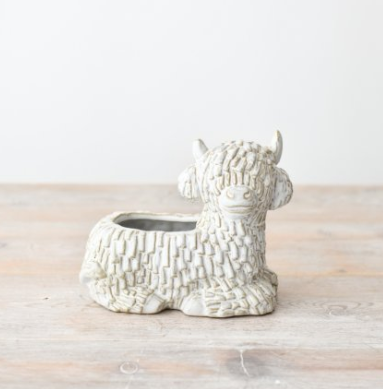 Highland Cow Planter