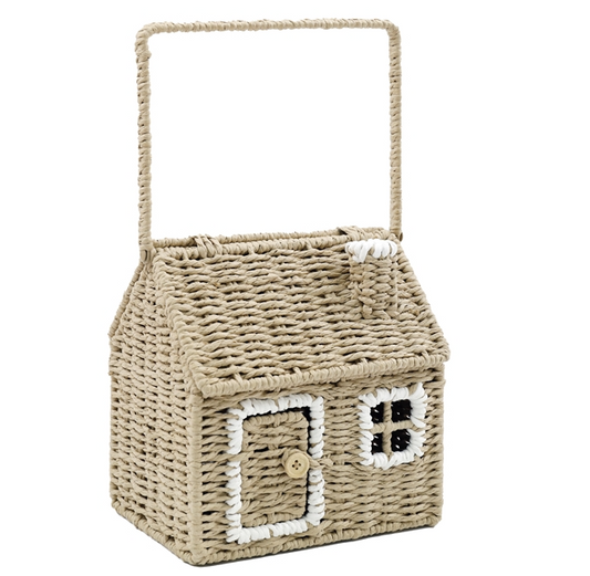 Wicker House Storage Basket
