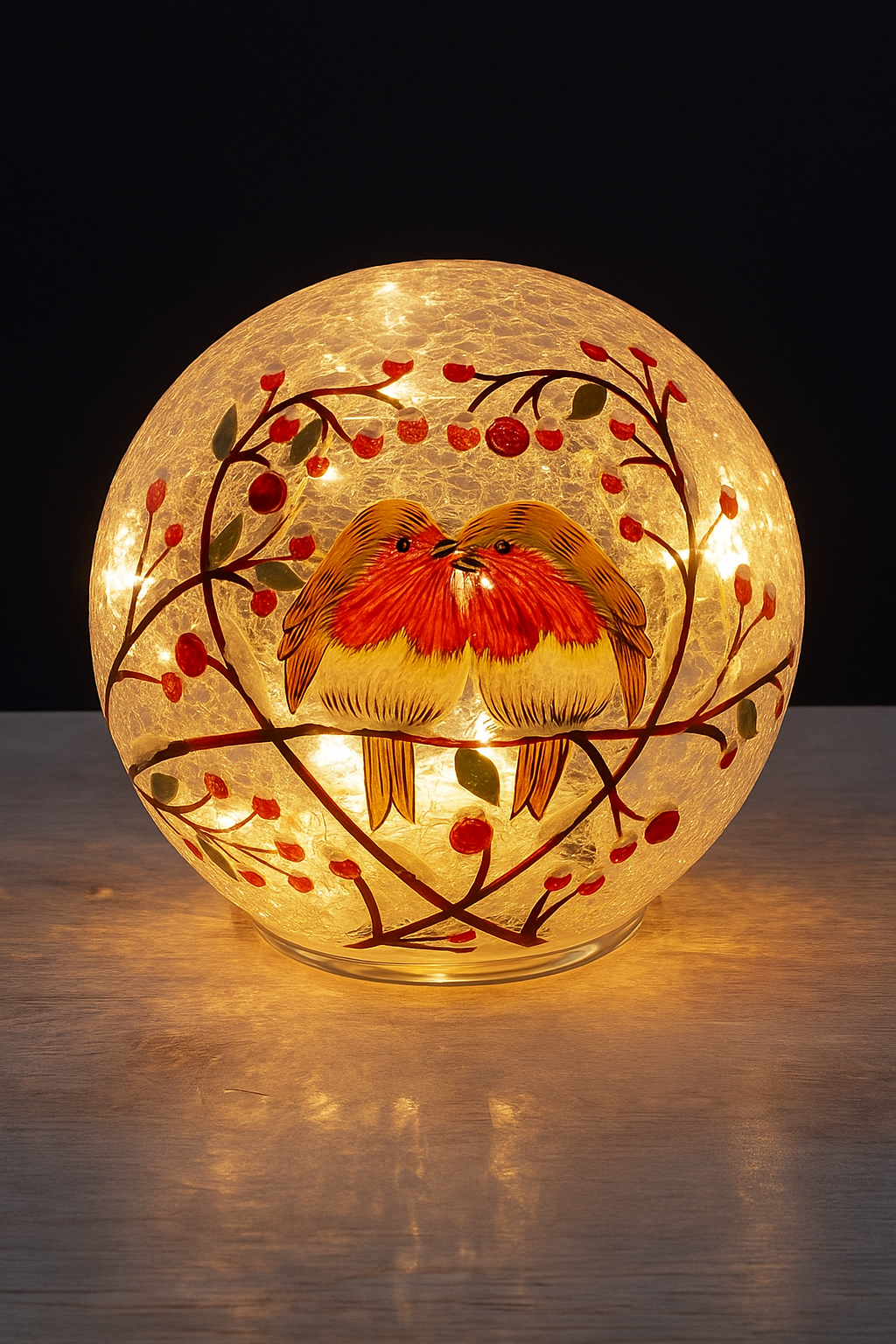 LED Robin Bauble