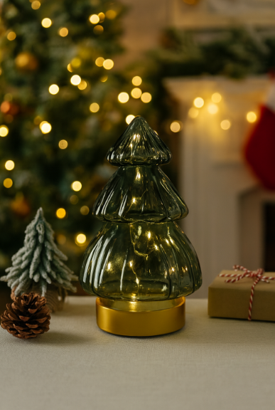LED Glass Tree
