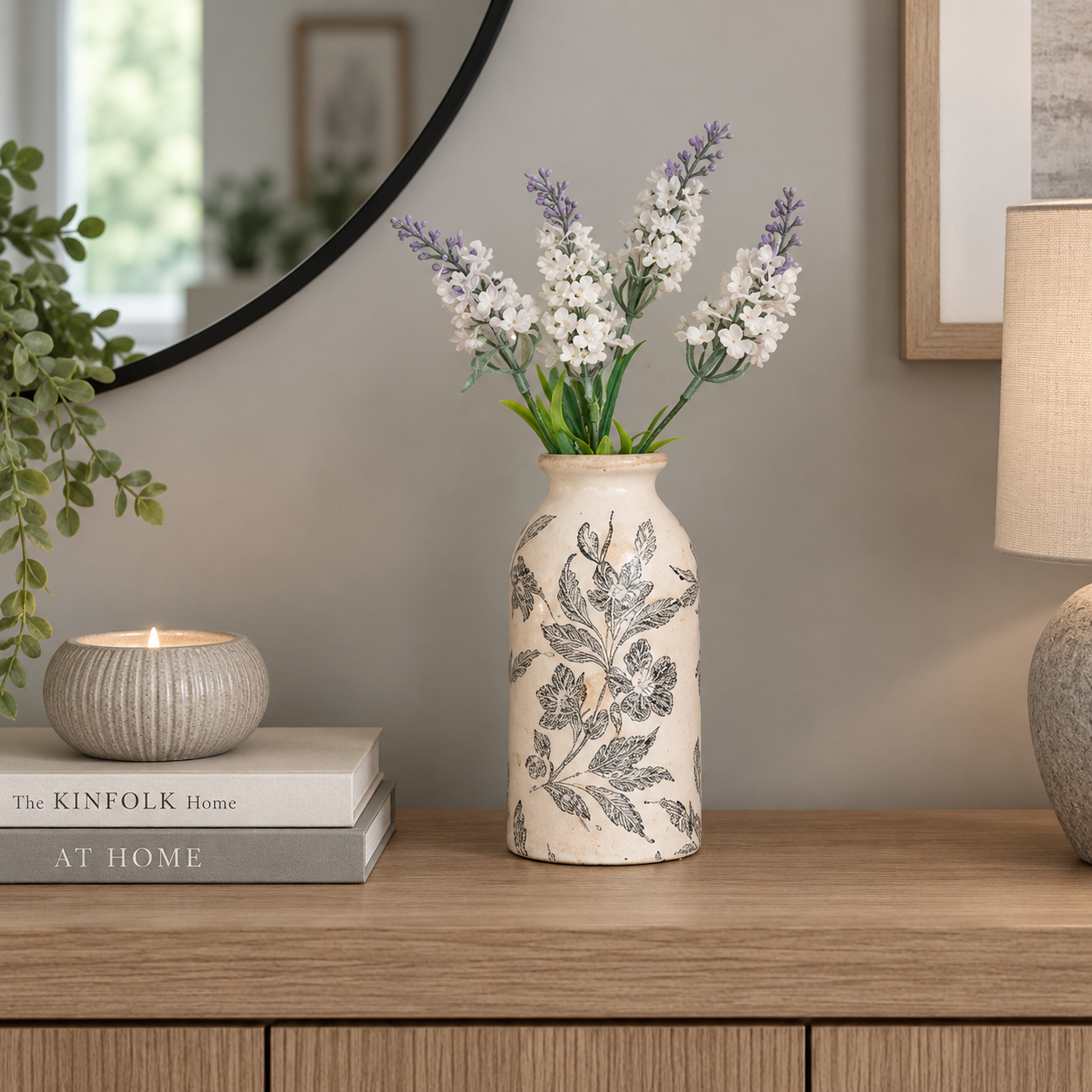 Misty Garden Bottle Vase,