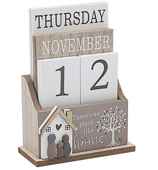 Wooden House Calendar