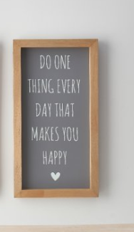 One Thing EveryDay, Quote Plaque