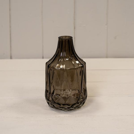 Warm Grey Glass Bottle