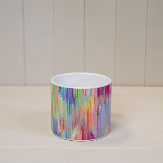 Colour Pallet Pot TD12cm H10.5cm L12cm W12cm Weight-119g