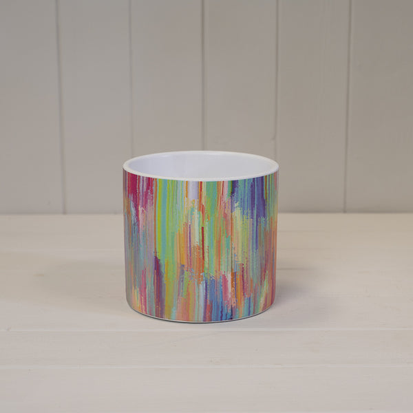 Colour Pallet Pot TD13.8cm H12.5cm L13.8cm W13.8cm Weight-138g