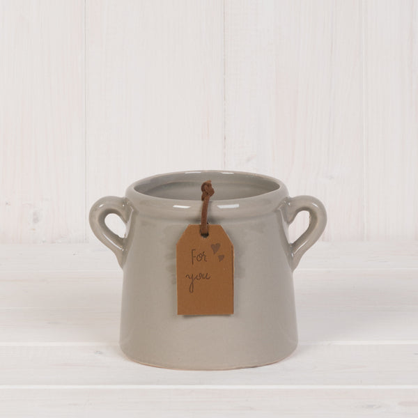 Grey Pot 8cm