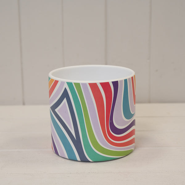 Rainbow Pot TD13.8cm H12.5cm L13.8cm W13.8cm Weight-138g