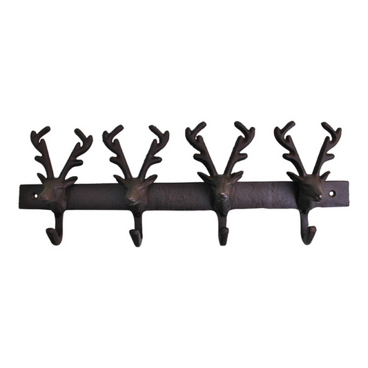 Reindeer Cast Iron Wall Hooks