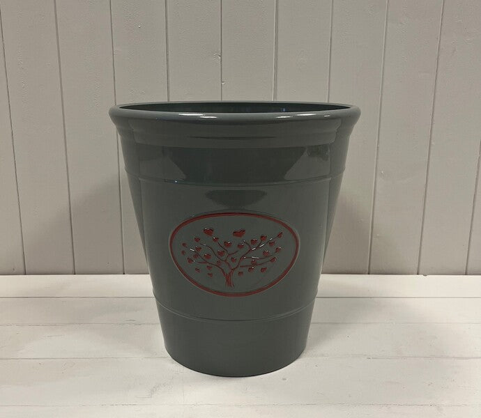Grey Round Love Heart Tree Planter(40cm)