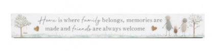 Pebble Family & Friends Plaque