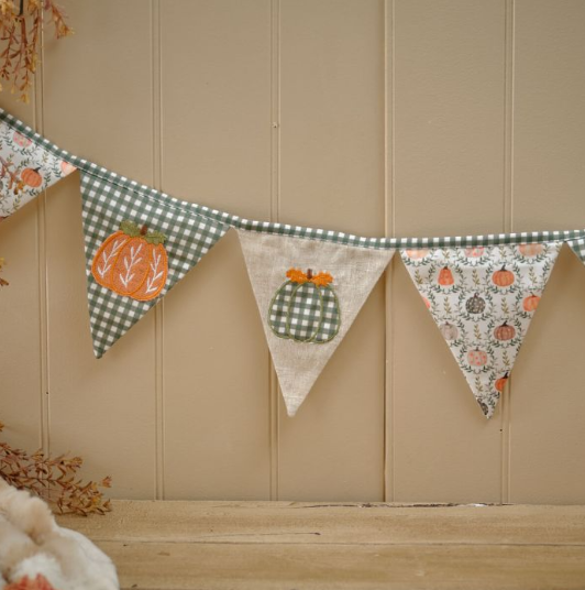 Pumpkin Fabric Buntin'