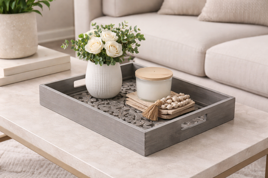 Rectangular Louis Carved Tray