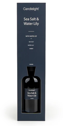 Sea Salt & Water Lily Reed Diffuser, 1000ml