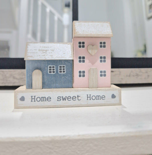 Home Sweet Home Wooden Duo House
