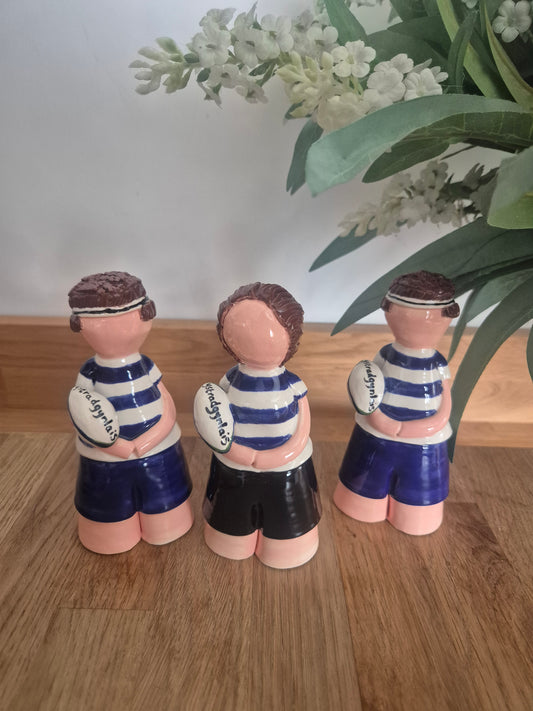 Ystradgynlais Ceramic Rugby Player