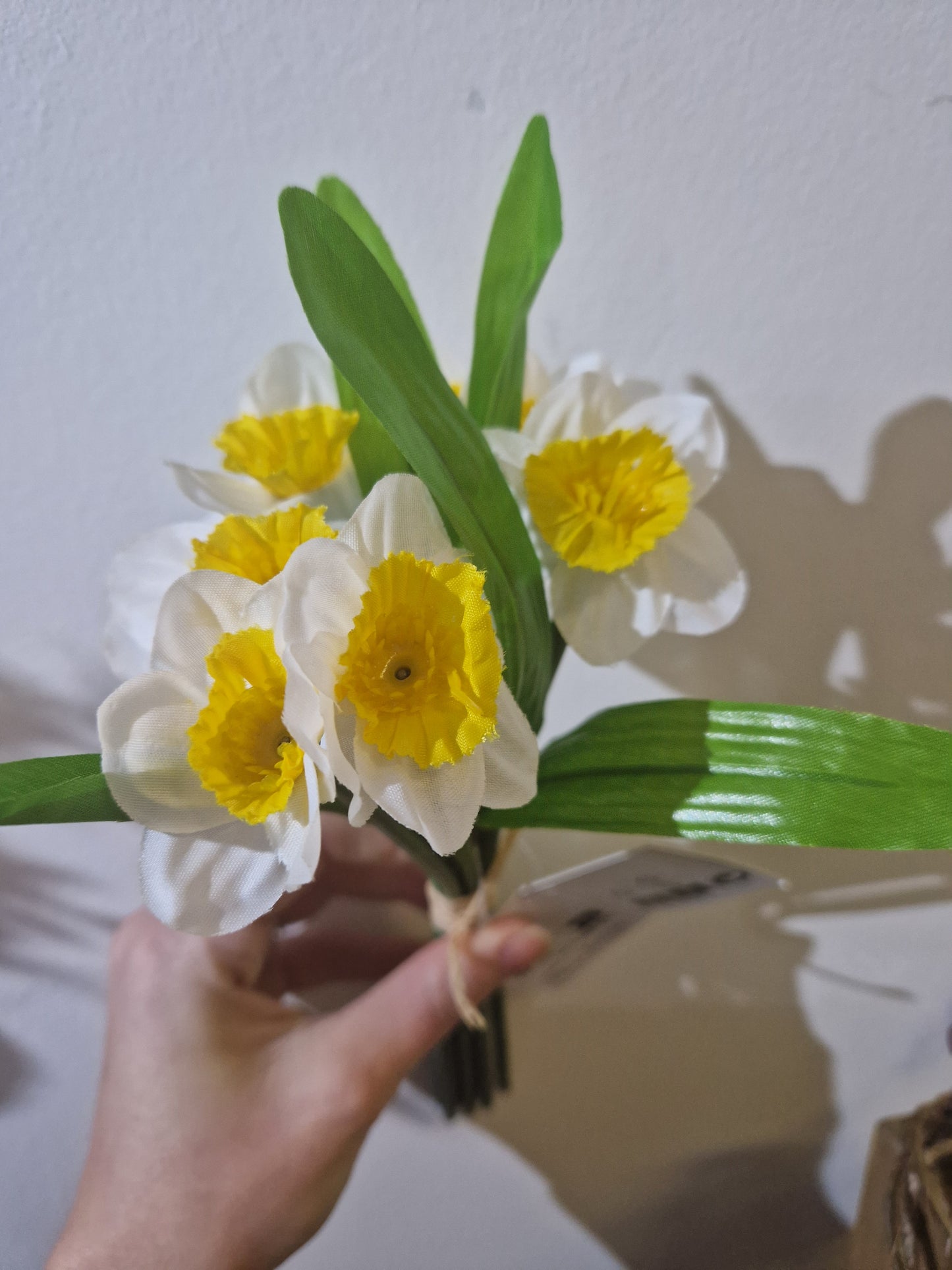 Artificial Daffodil Bunch 25cm